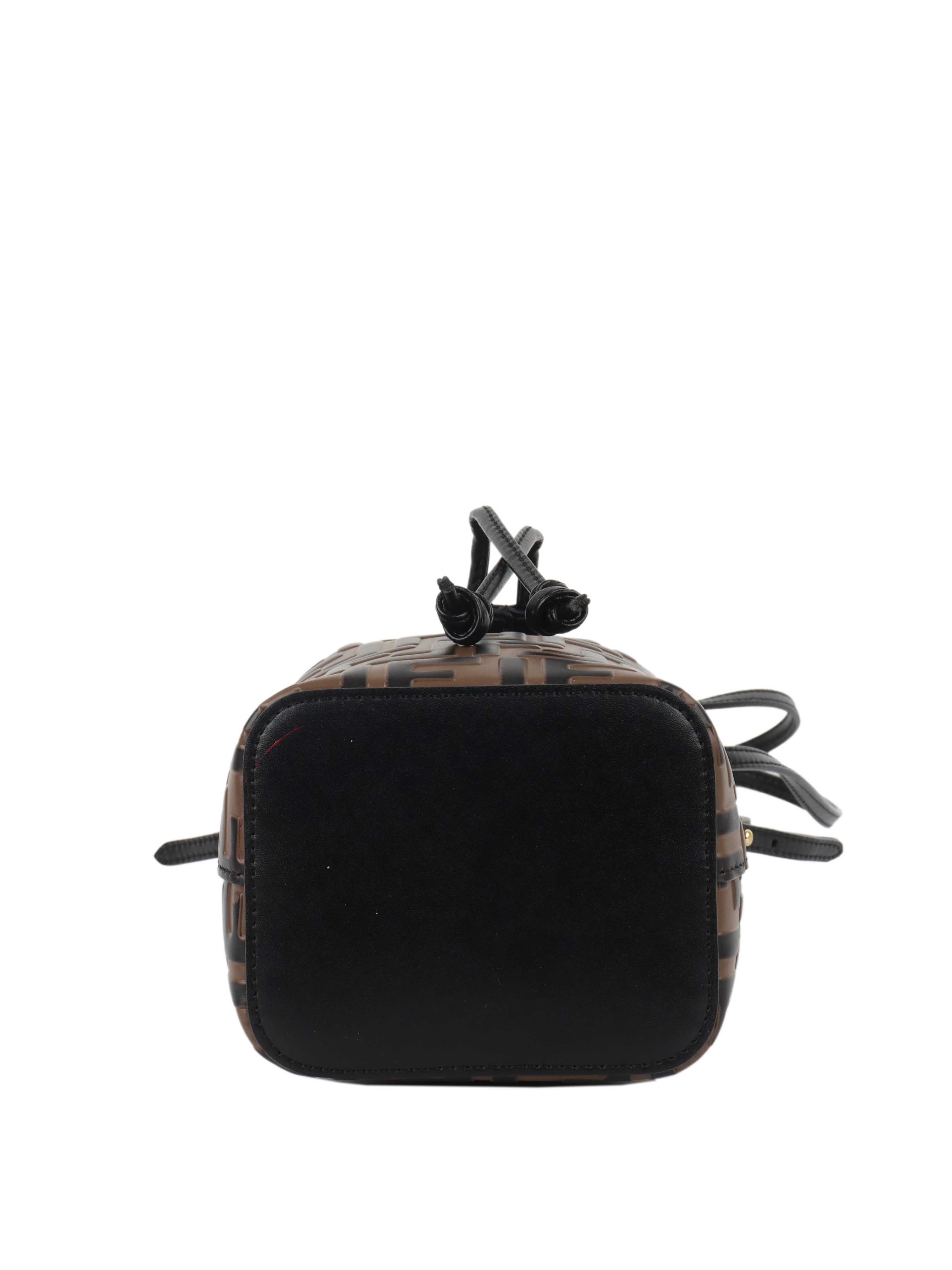 Fendi Mon Tresor Brown Leather Mini-bag.