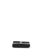 Saint Laurent Black Cassandra Wallet on Chain