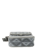 Dior Silver 'Hit The Road' Vertical Crossbody Pouch.