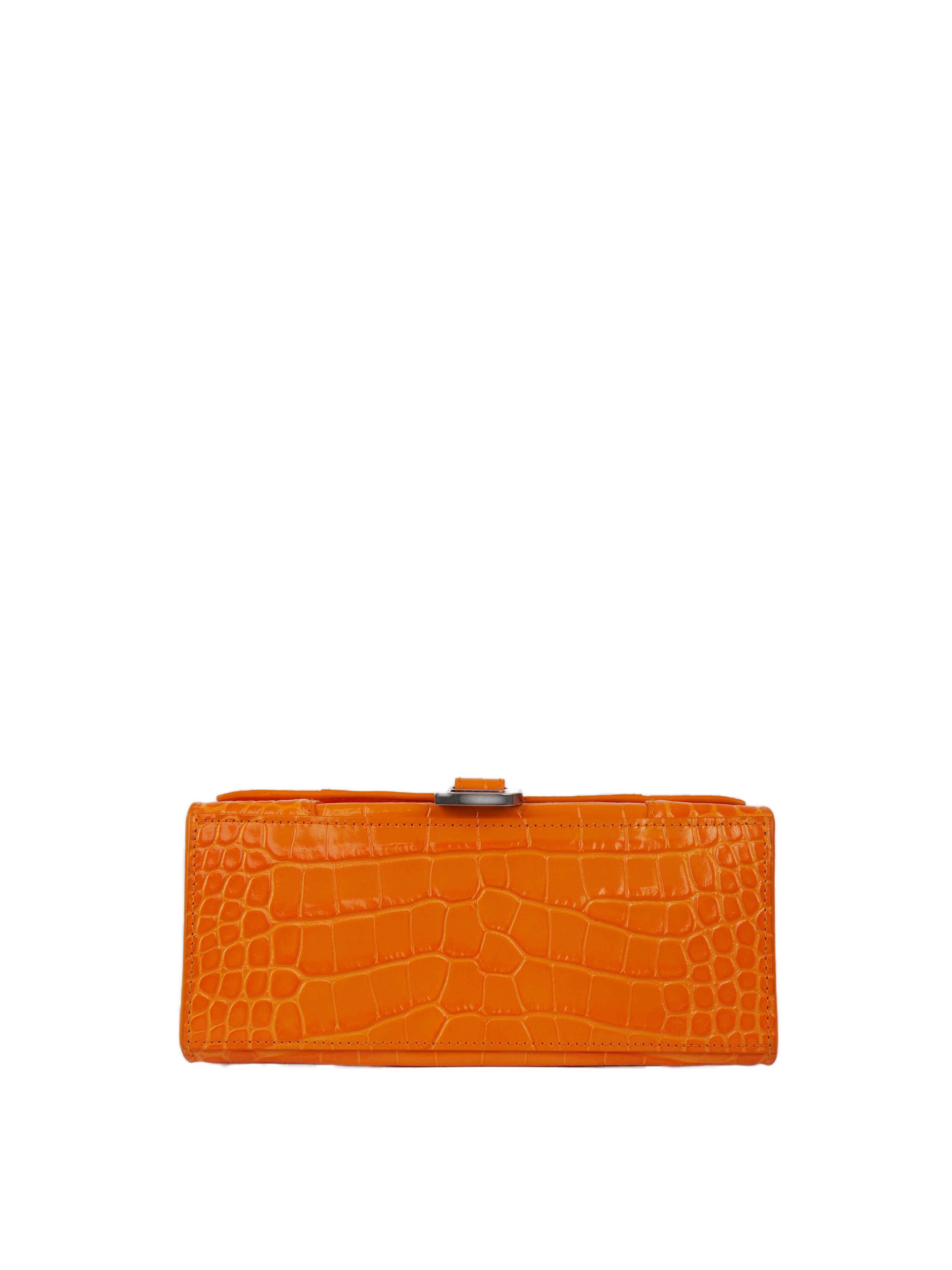 Balenciaga Small Orange Hourglass Bag.
