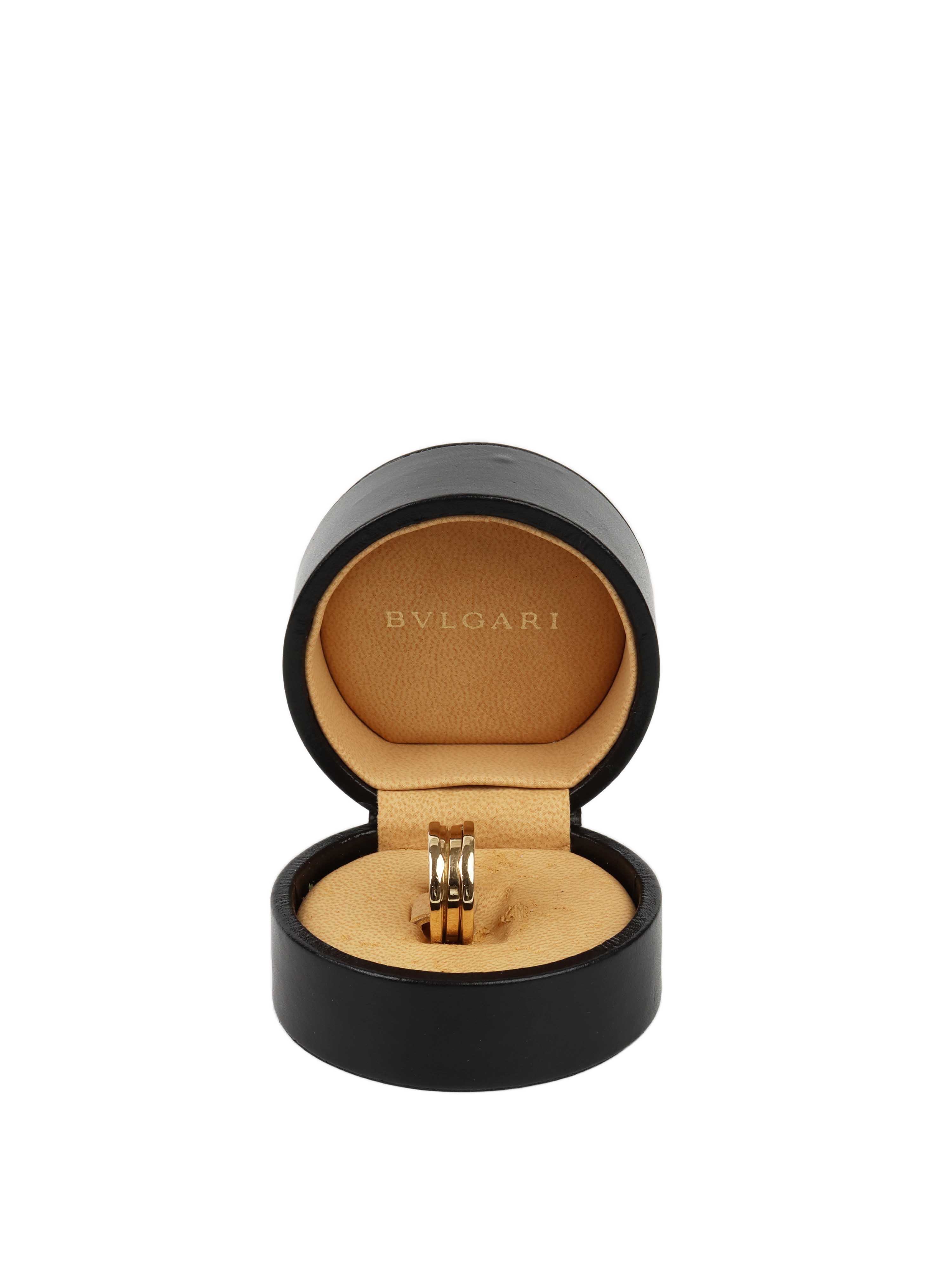 Bvlgari 18k Gold B.zero1 Ring.