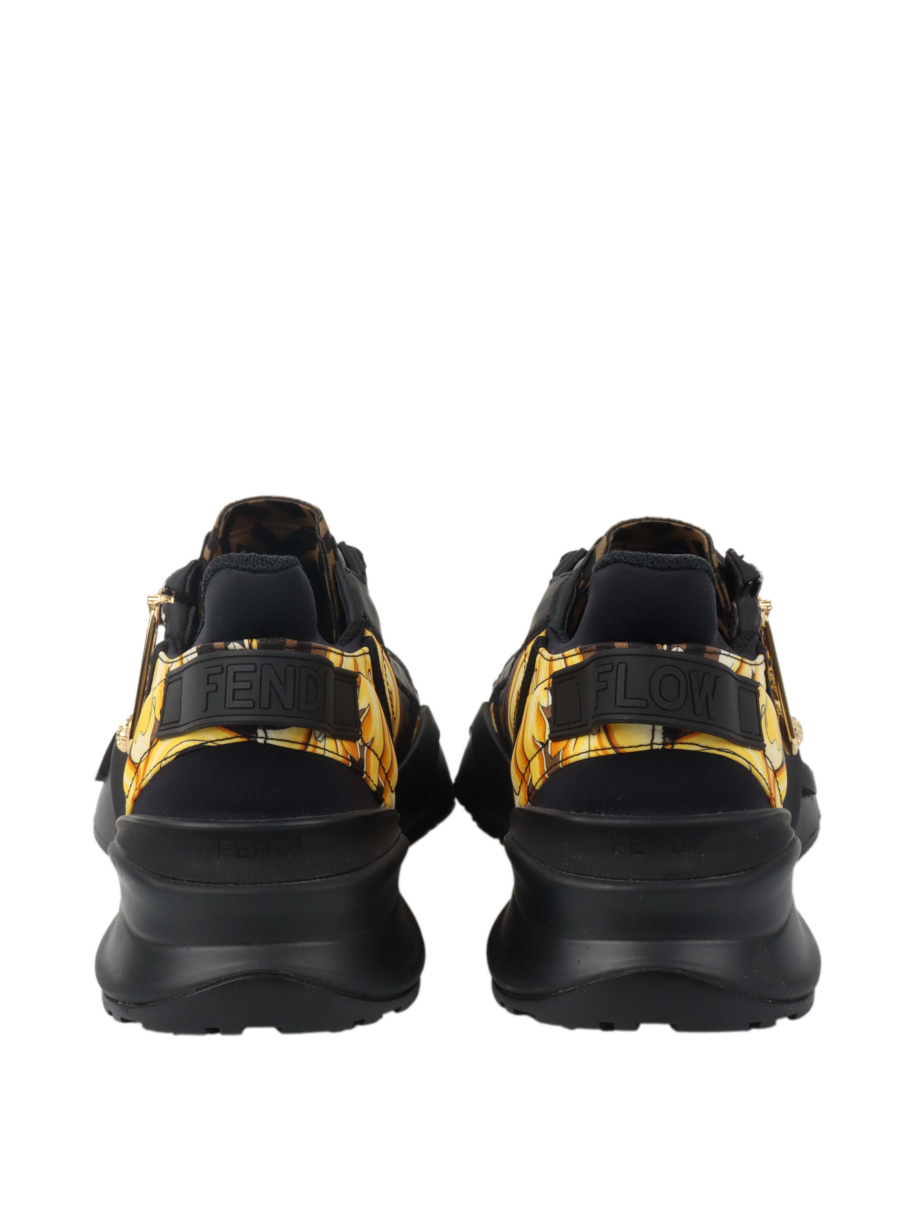 Fendi x Versace Fendance Flow Sneakers.