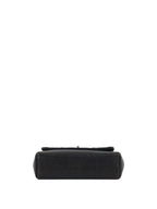 Chanel Black Quilted Lambskin & Caviar CC Flap Bag SHW.