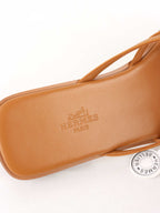 Hermes Naturel Miss Sandals .