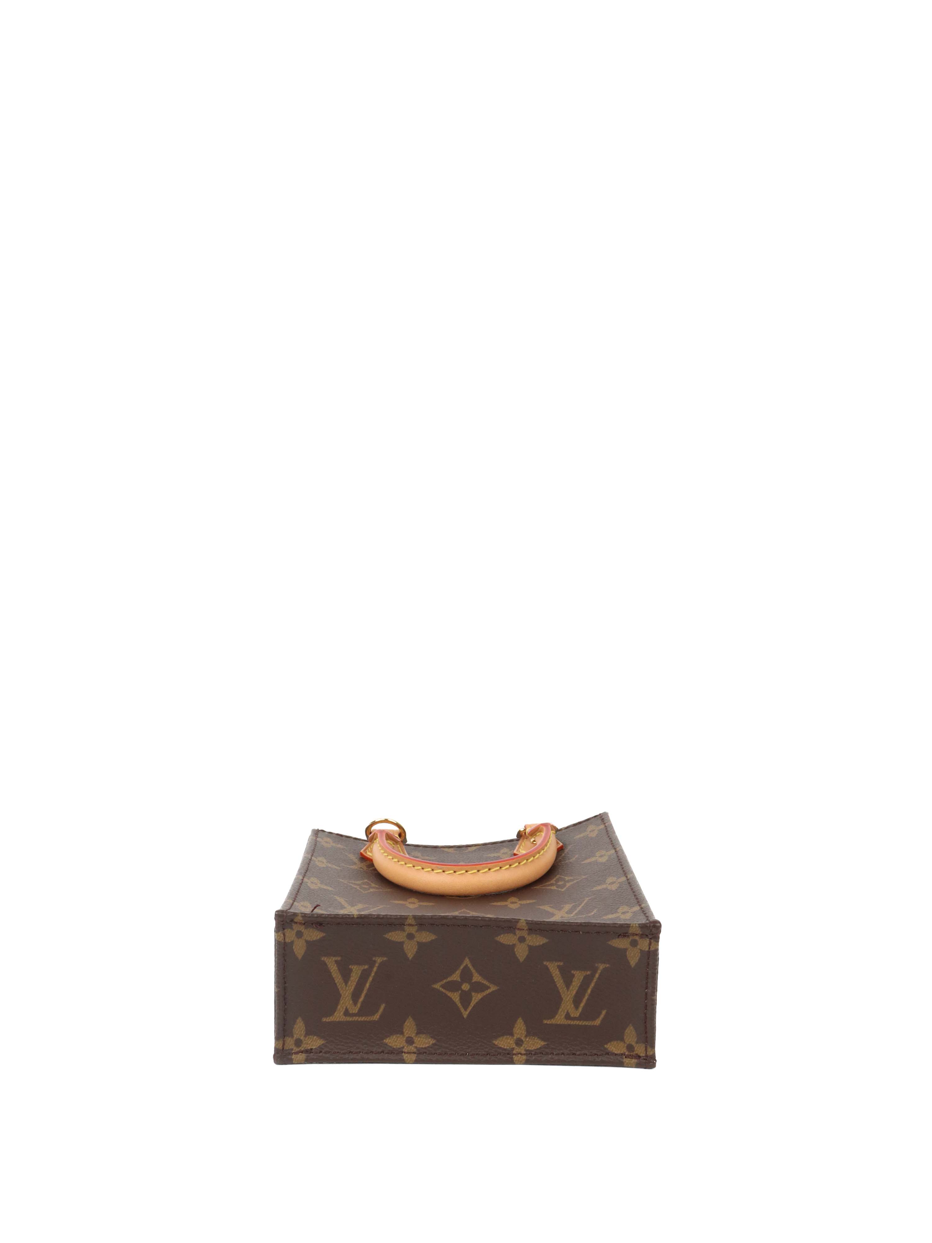 Louis Vuitton Monogram Petit Sac Plat.