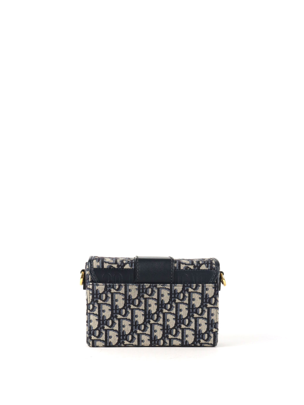 Dior 30 Montaigne Navy Oblique Box Bag