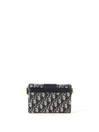 Dior 30 Montaigne Navy Oblique Box Bag