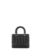 Dior Black Medium Lady Dior Bag