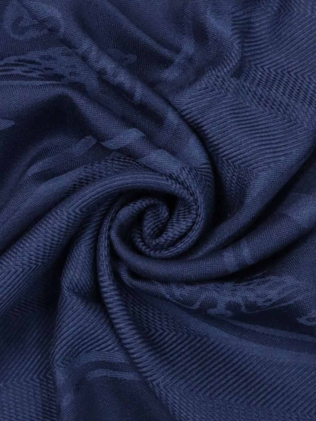 Hermes Bleu Profond New Libris Scarf.