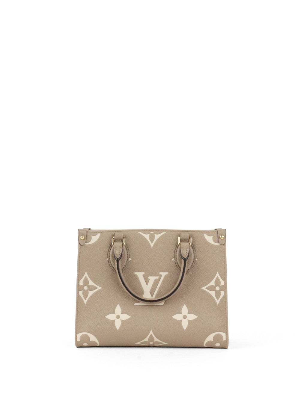 Louis Vuitton Tourterelle / Crème OnTheGo PM Bag