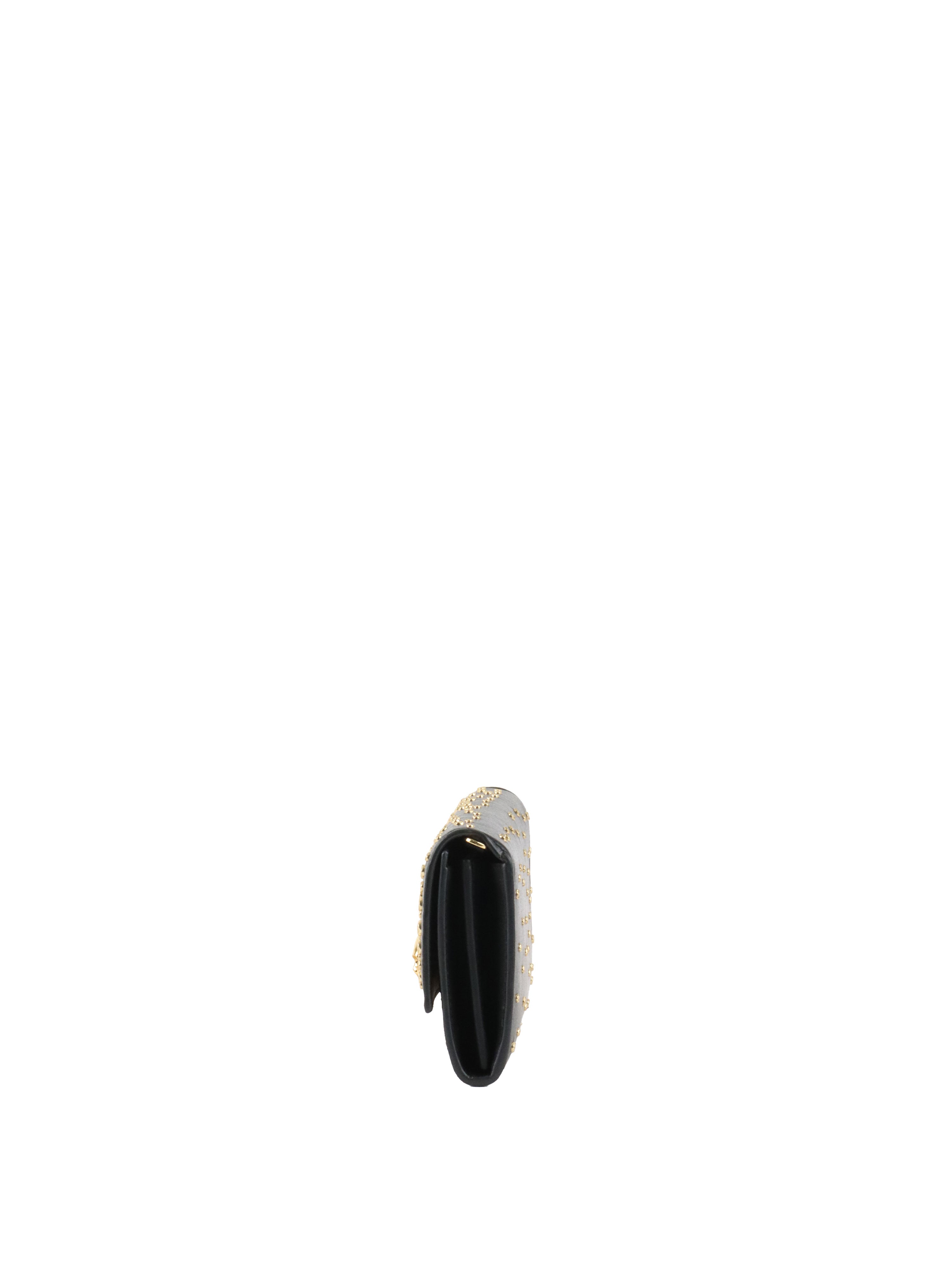Alexander McQueen Studs & Skull Chain Clutch