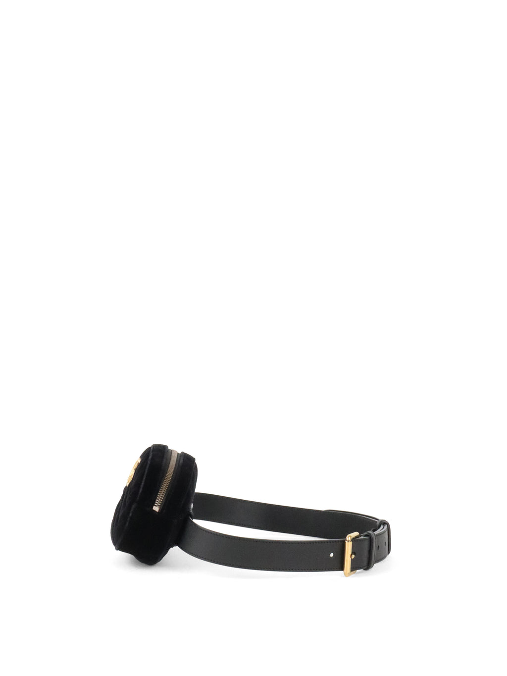 Gucci Black Velvet Belt Bag