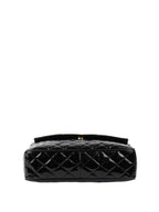 Chanel Black Patent Shoulder Bag.