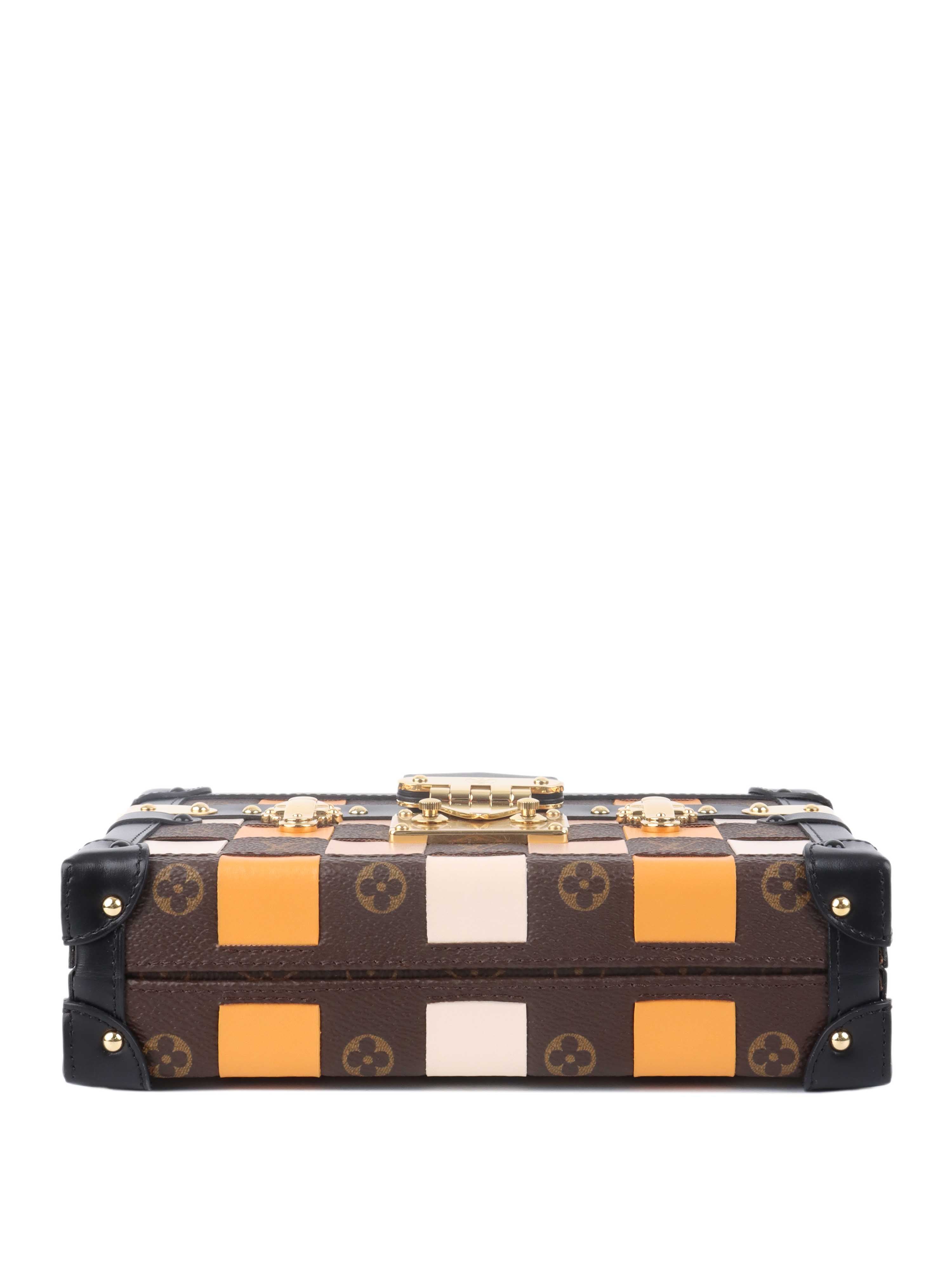 Louis Vuitton Monogram Tressage Petite Malle.