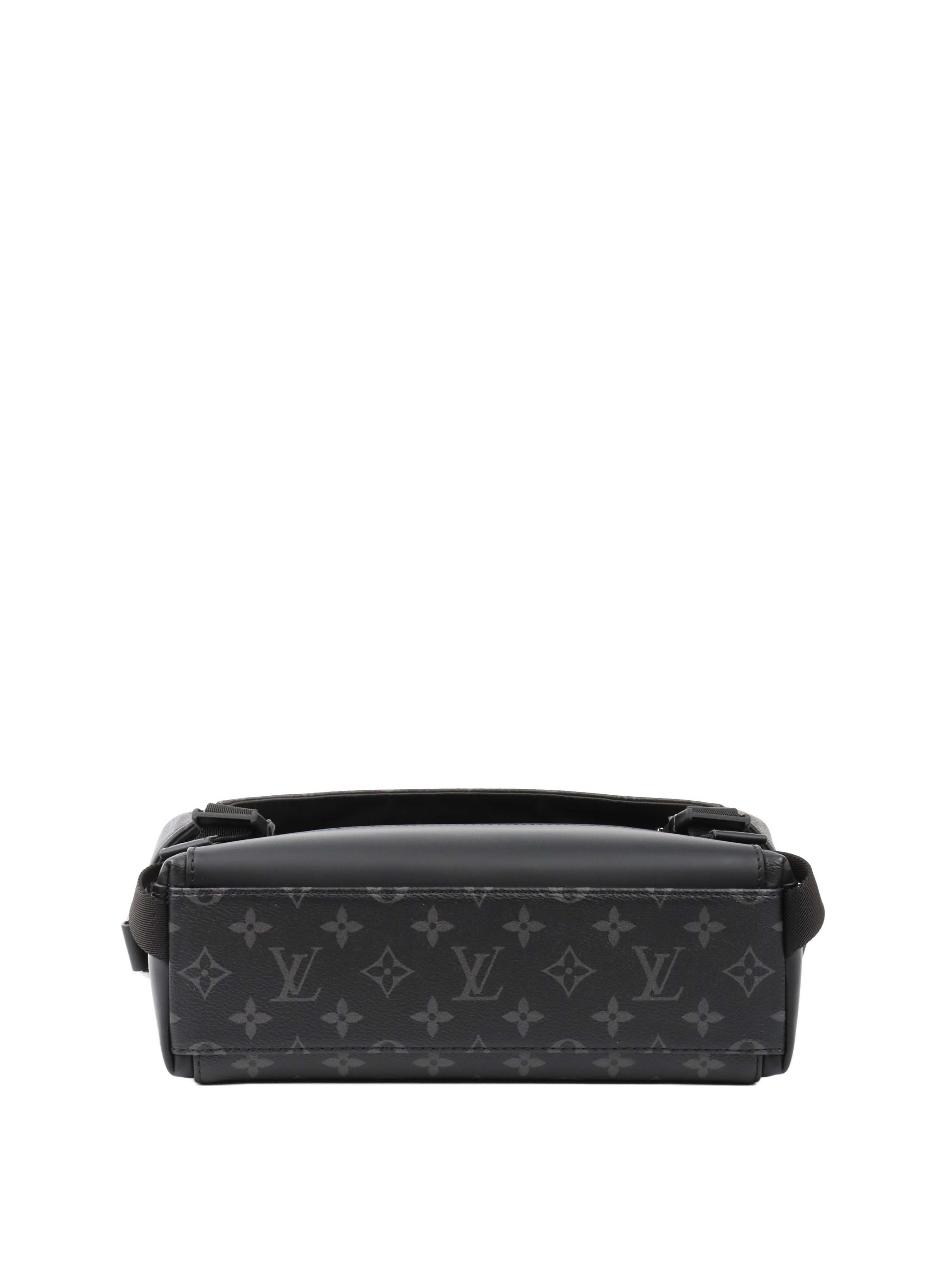 Louis Vuitton Monogram Eclipse Canvas Messenger PM Voyager.