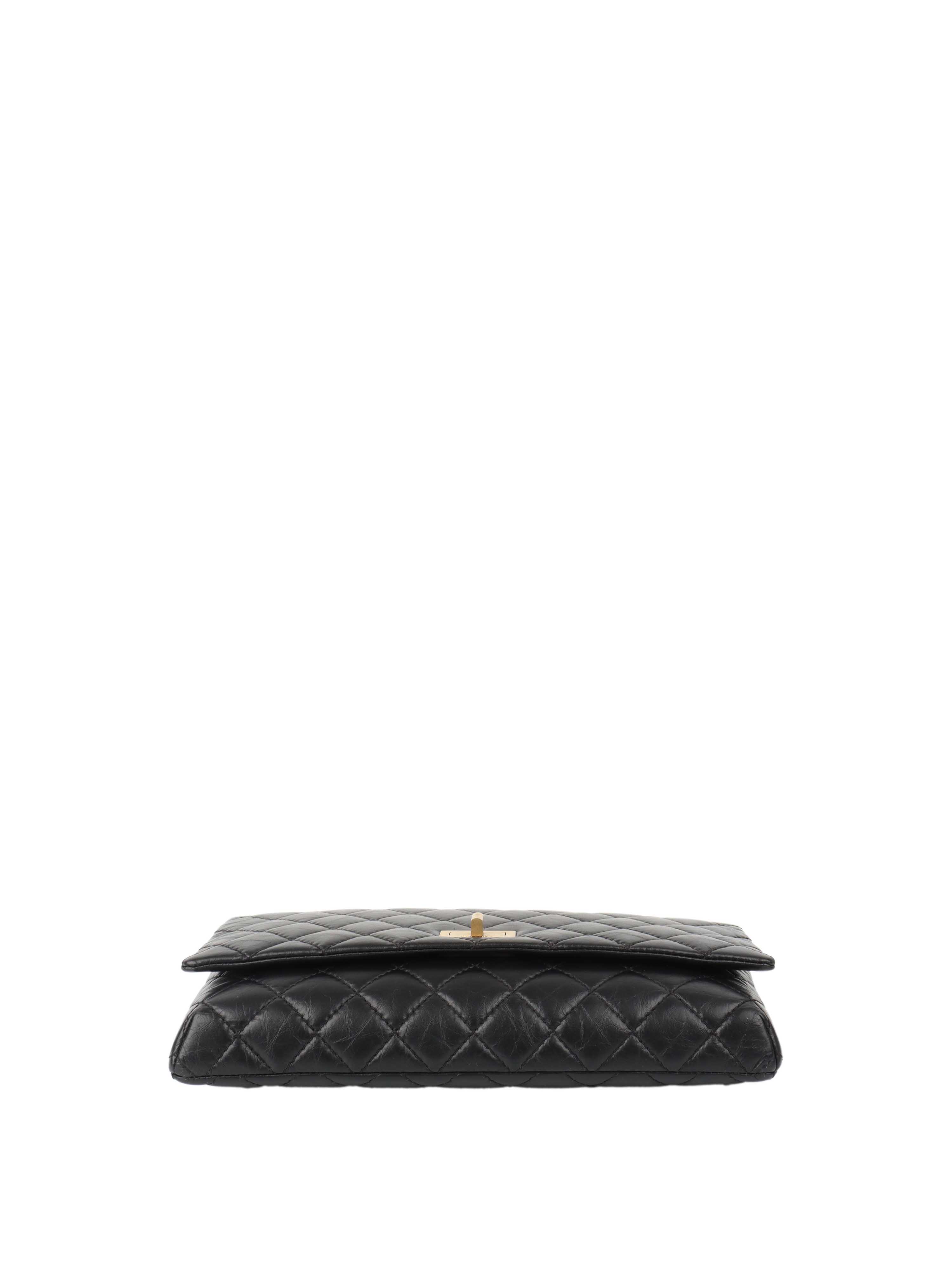 Chanel Black 2.55 Pouch.