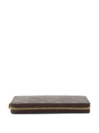 Louis Vuitton Monogram Zippy Long Wallet.
