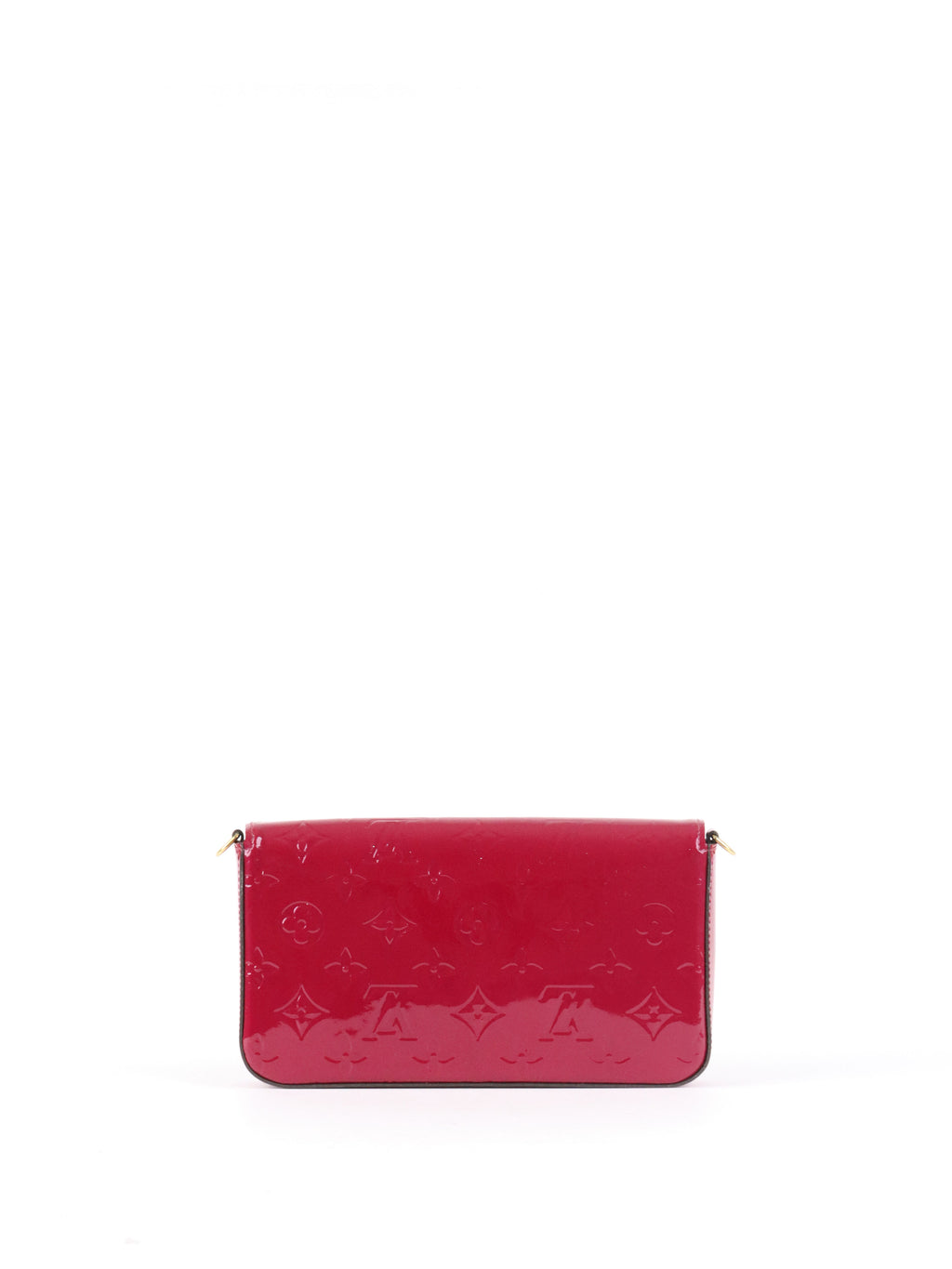 Louis Vuitton Magenta Pink Vernis Pochette Felicie