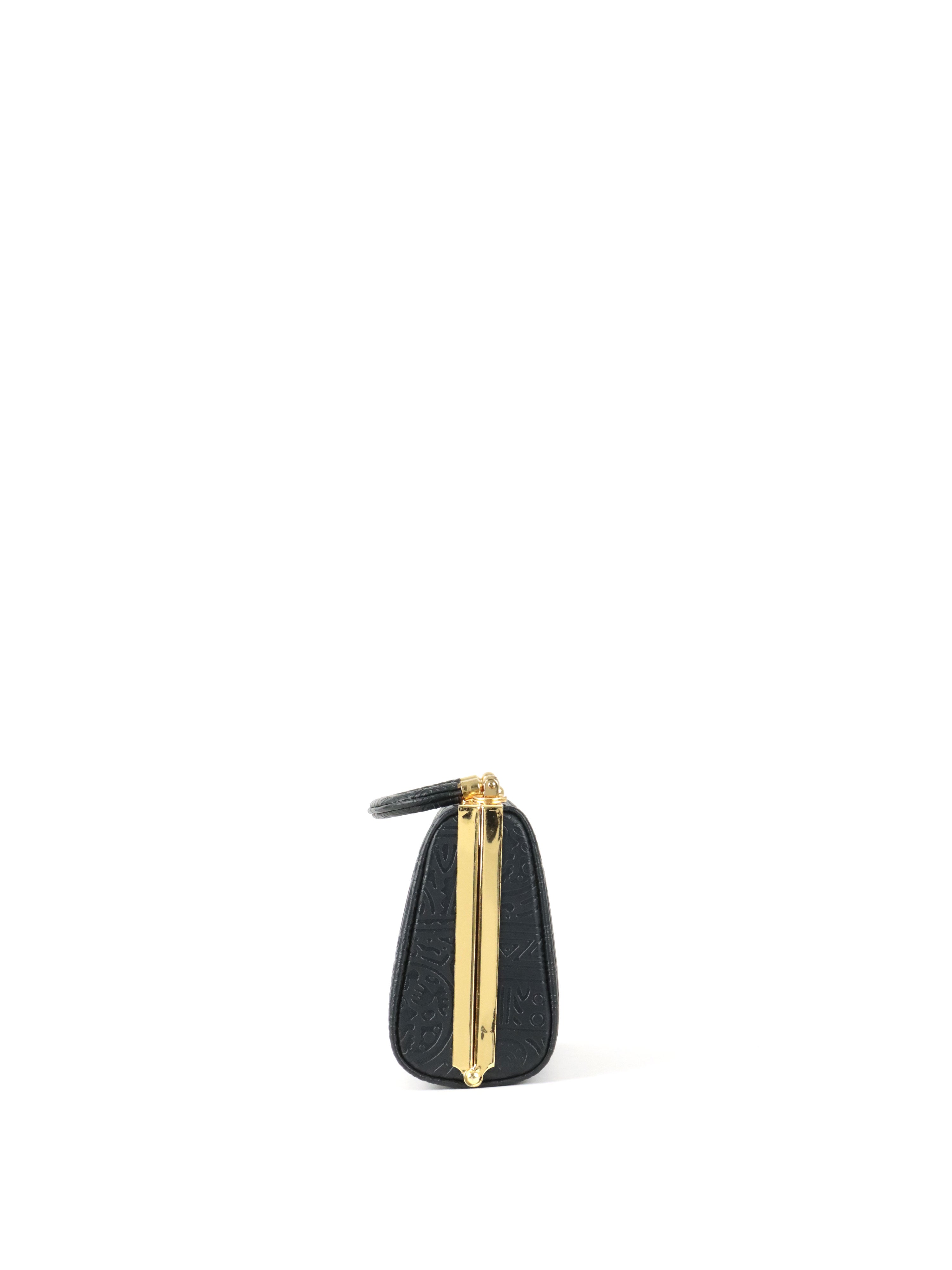 Gianni Versace Black Clutch Bag
