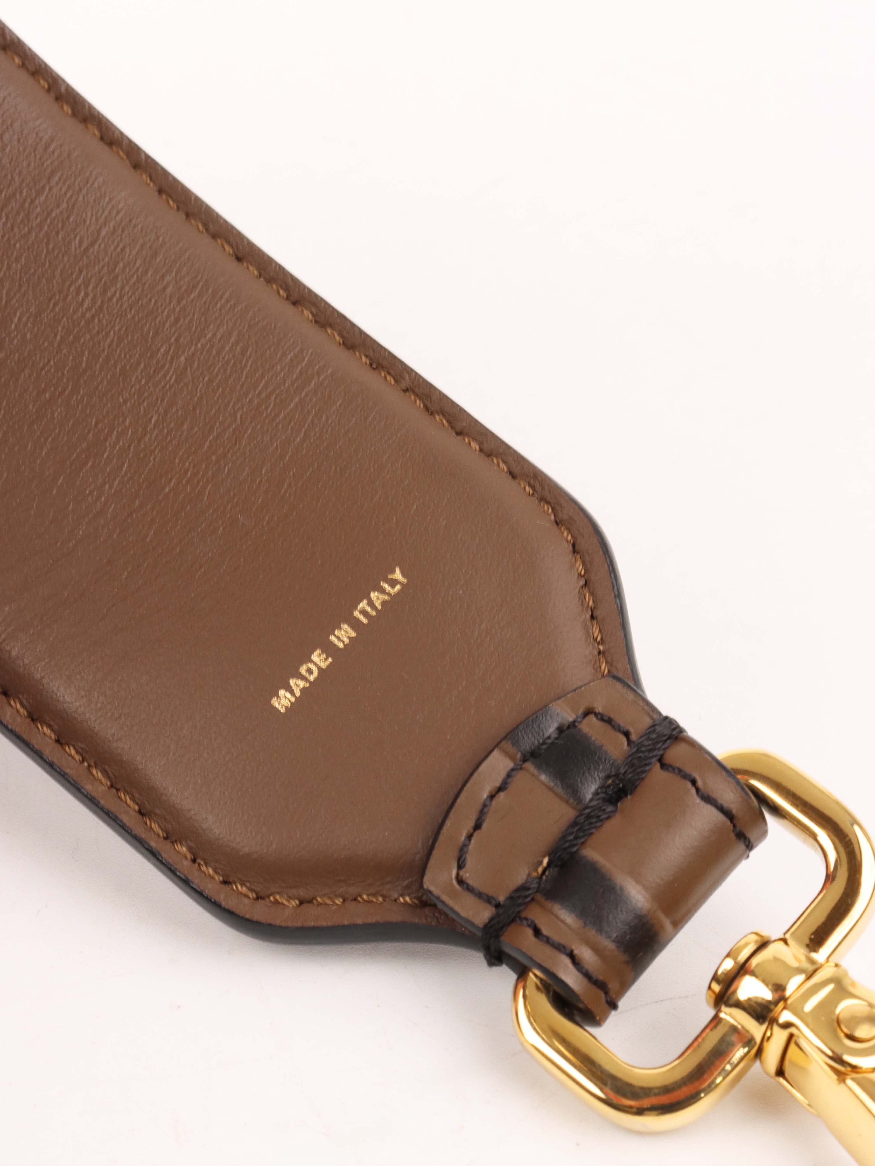 Fendi Brown Mini Shoulder Strap