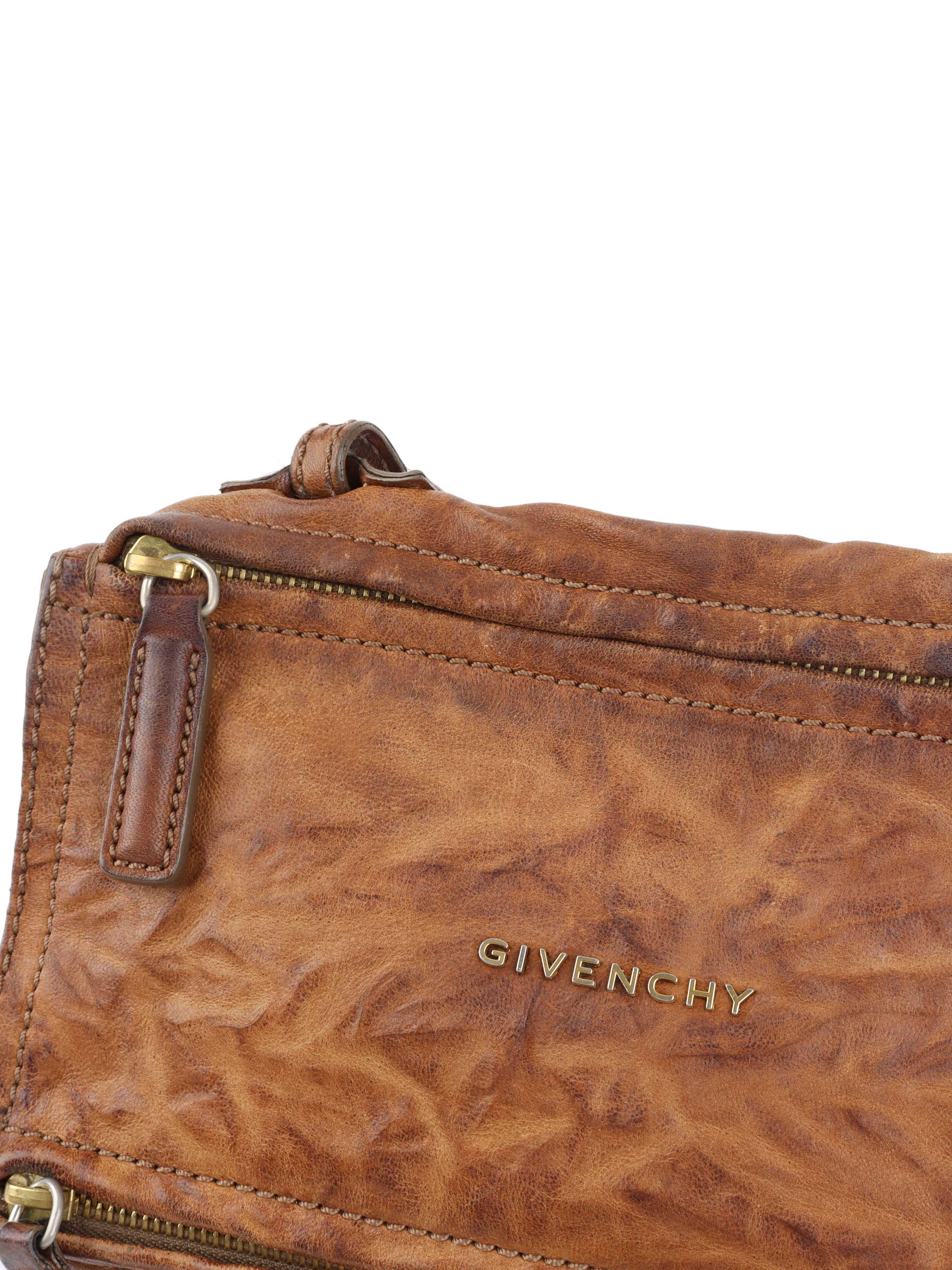 Givenchy Small Brown Pandora Bag.