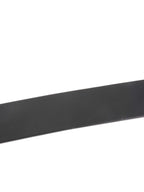 Versace Black Leather Belt.