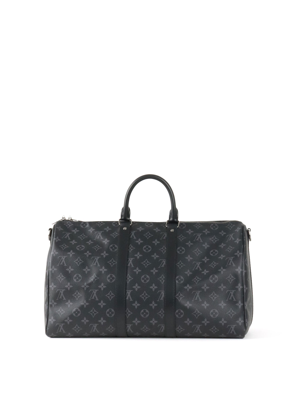 Louis Vuitton Black Keepall Bandouliere 45