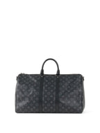 Louis Vuitton Black Keepall Bandouliere 45