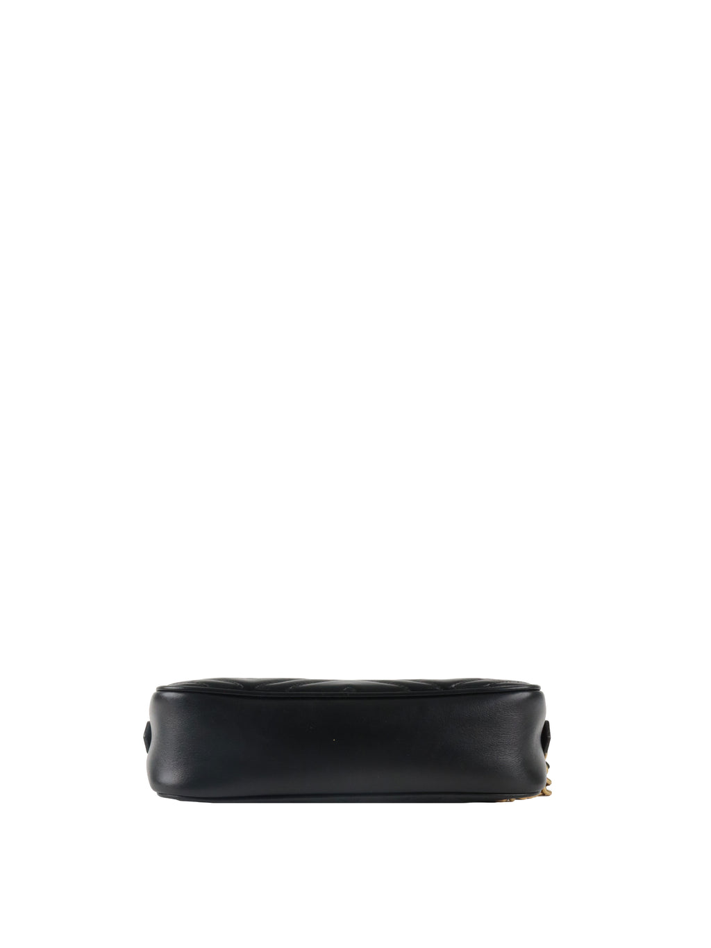 Gucci Black Small GG Marmont Camera Bag.