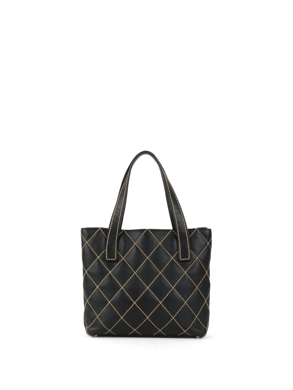 Chanel Black Wild Stitch Tote Bag