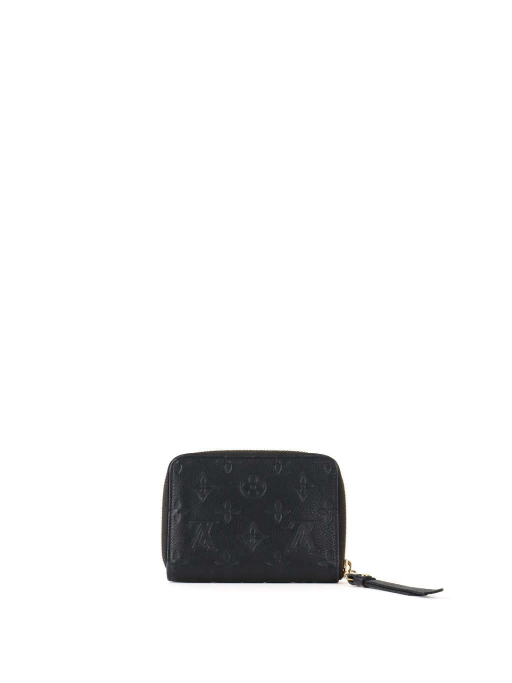 Louis Vuitton Black Empreinte Zippy Coin Wallet