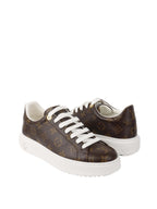 Louis Vuitton Monogram Timeout Sneakers.