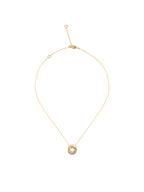 Bvlgari Rose Gold Diamonds White Ceramic B.Zero1 Necklace