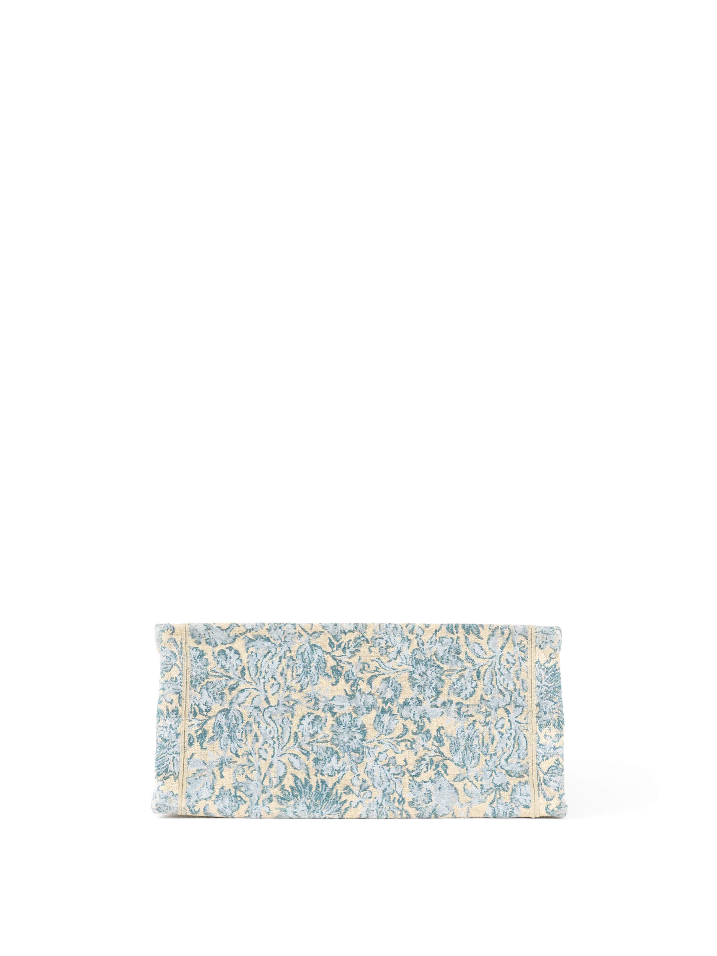 Dior Medium Blue Brocart Book Tote
