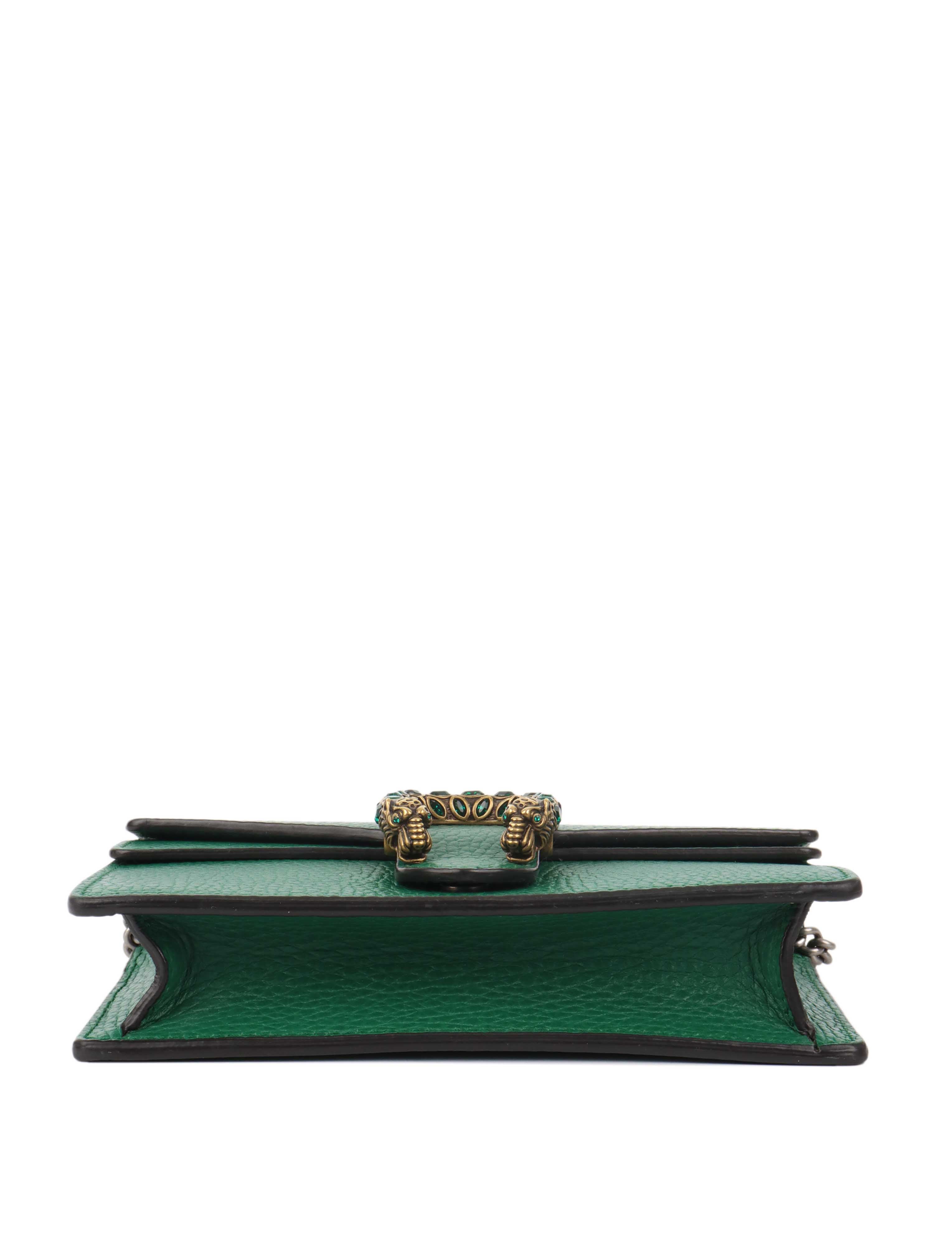Gucci Green Super Mini Dionysus.