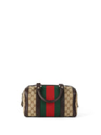 Gucci Small Web Vintage Boston Bag