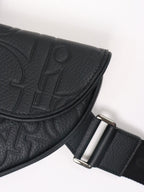 Dior Black Gravity Saddle Bag.