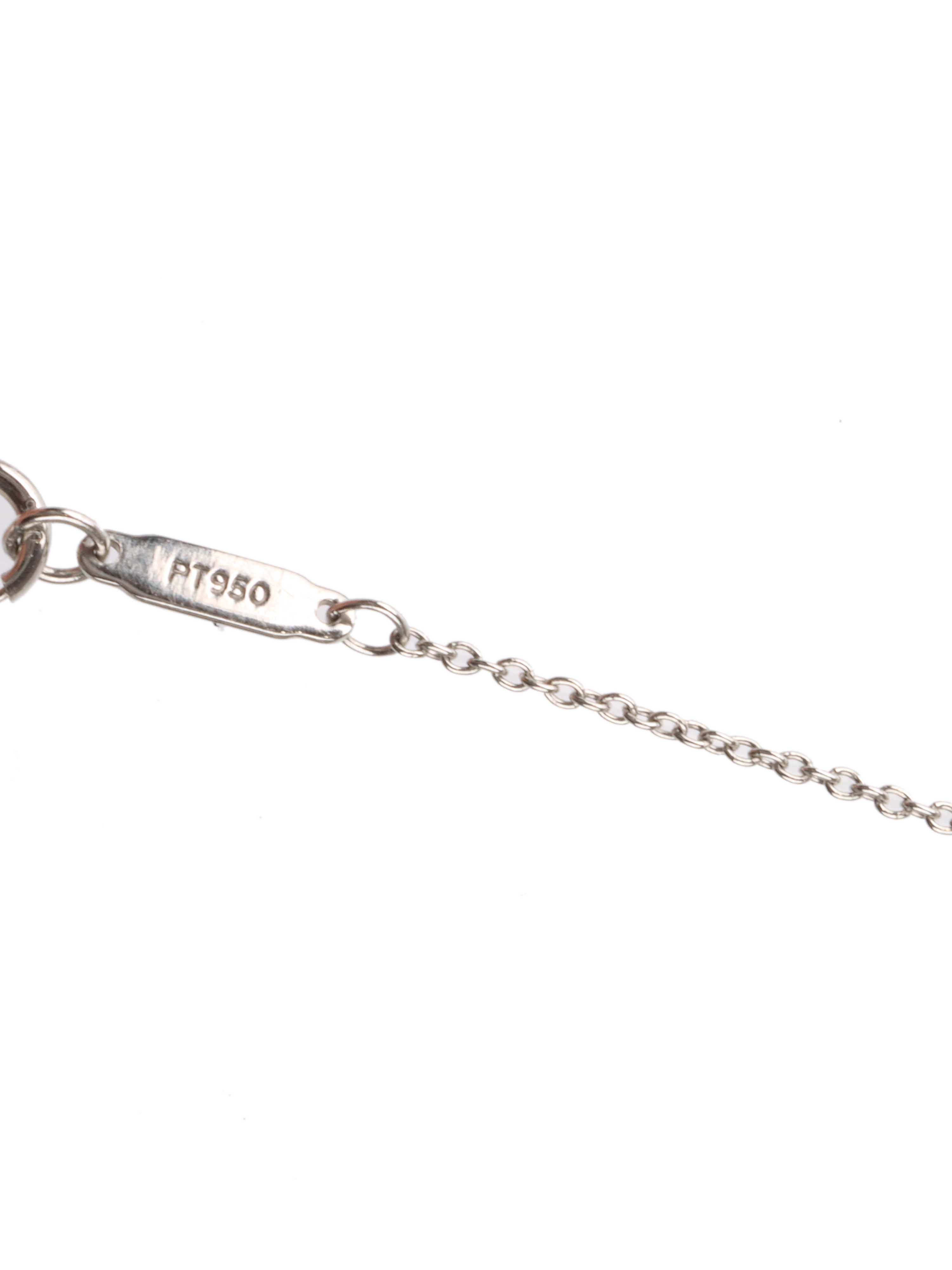 Tiffany & Co Mini Victoria Diamond Pendant.