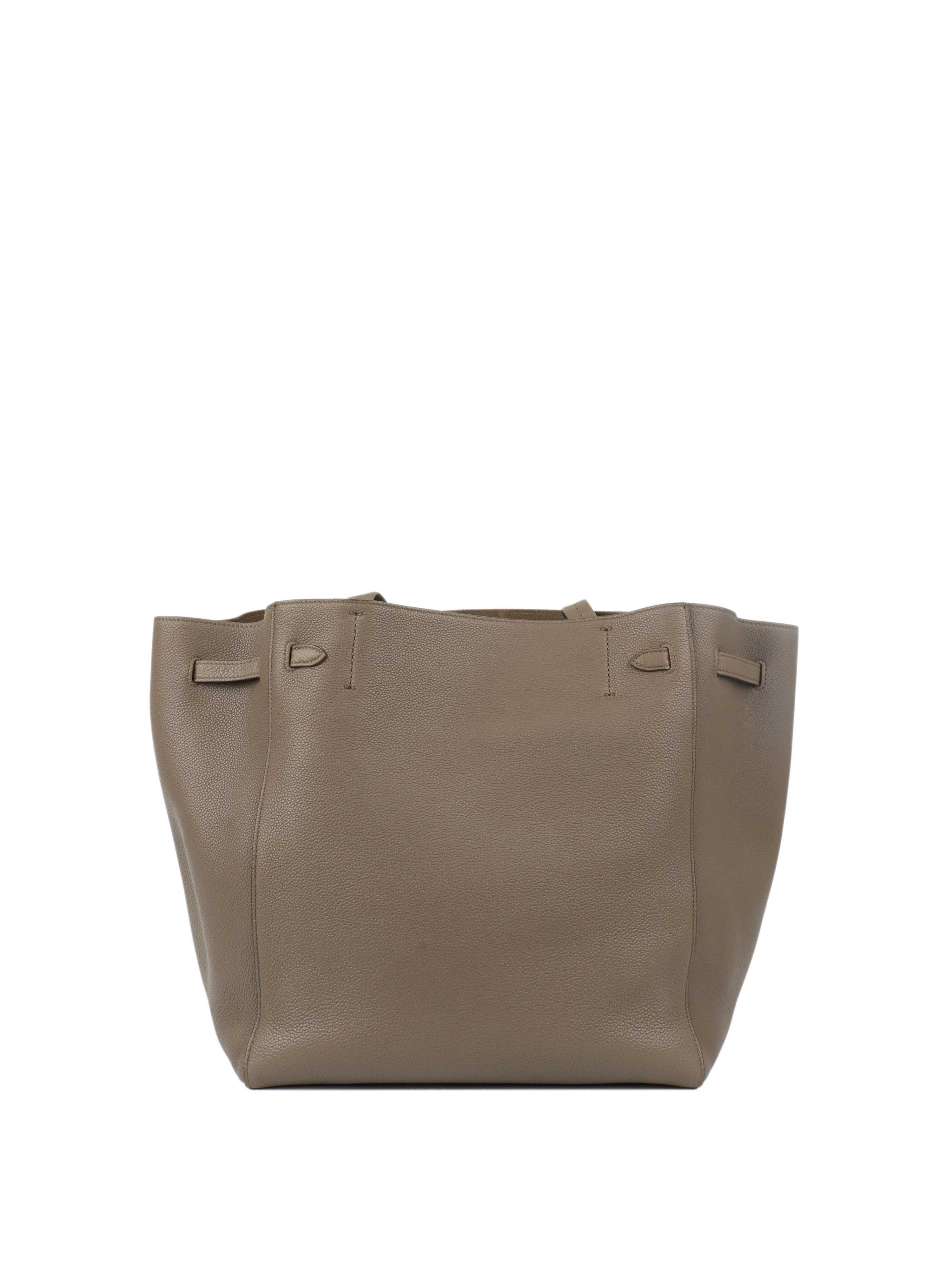 Celine Dark Grey Phantom Tote Bag.