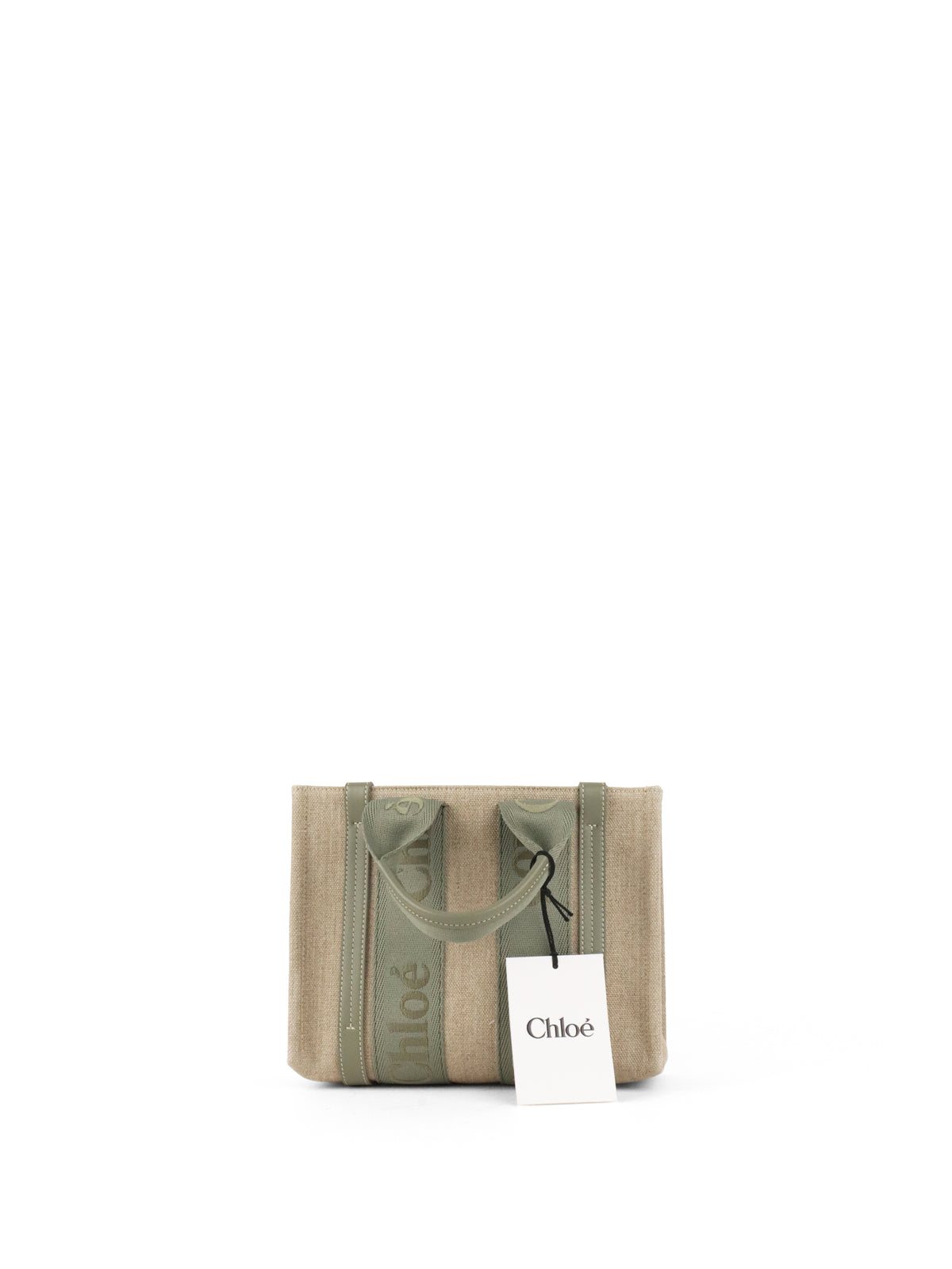 Chloe Small Aloe Green Woody Tote
