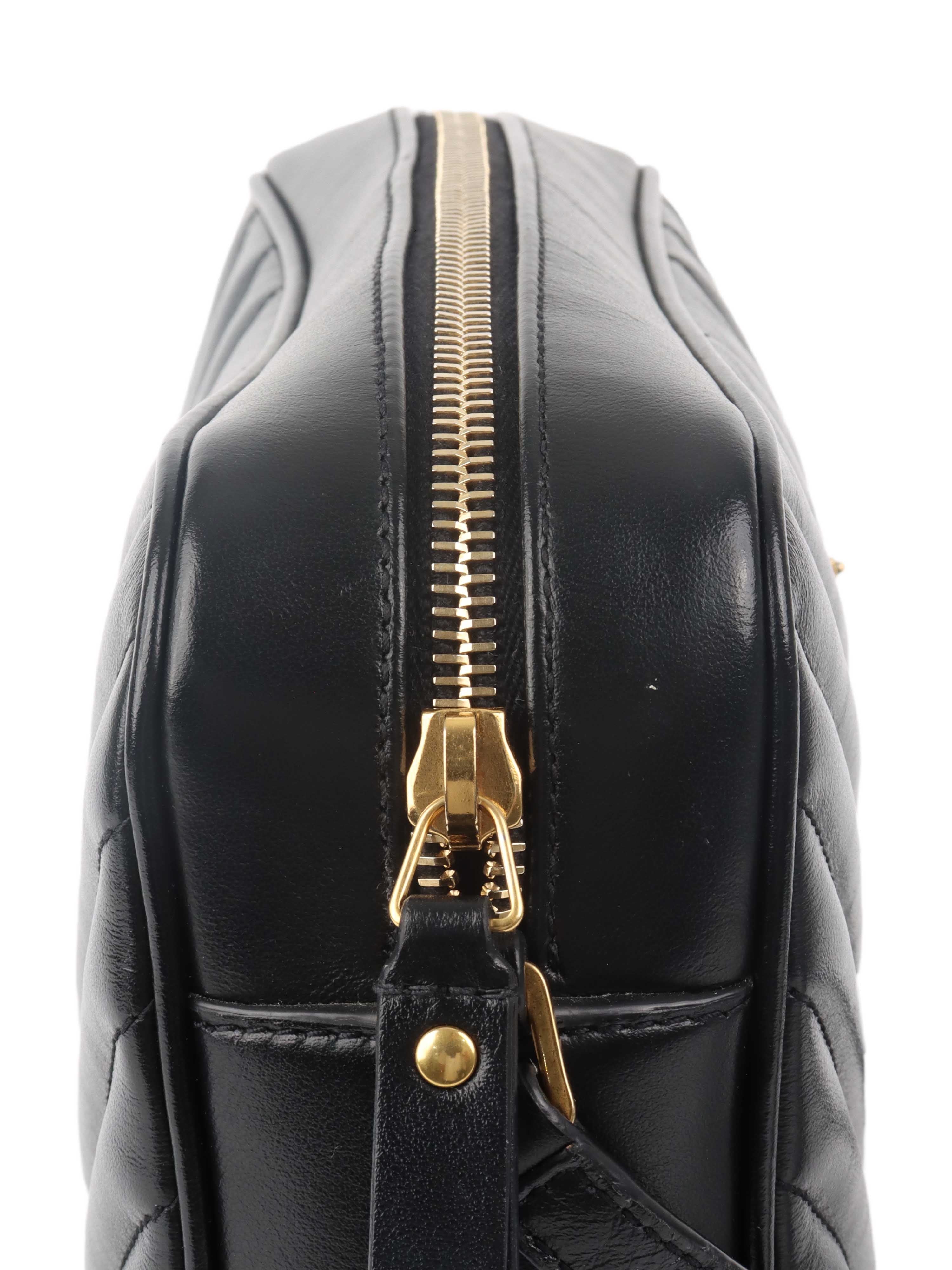 Saint Laurent Black Lou Camera Bag.