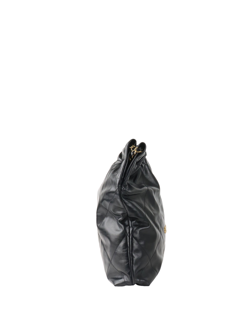 Chanel 22 Medium Black Bag.