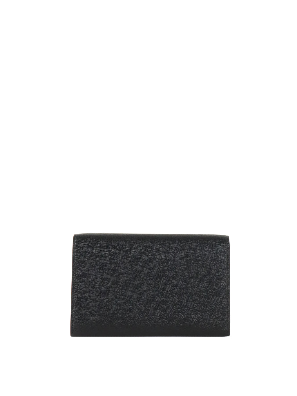 Saint Laurent Black Uptown Chain Wallet.