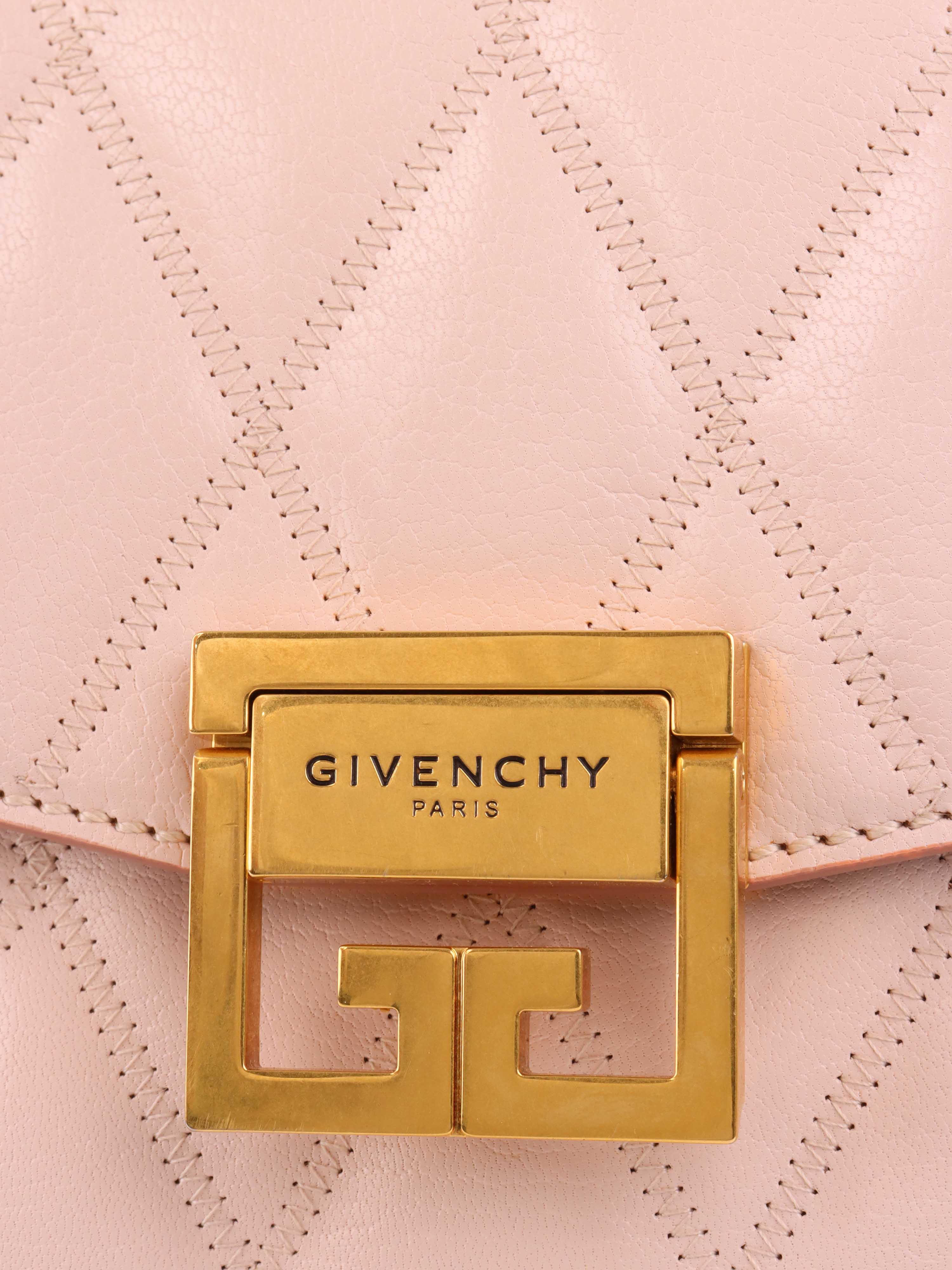 Givenchy Light Pink GV3 Shoulder Bag.
