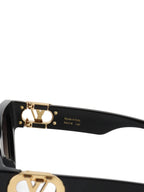 Louis Vuitton Black  LV Link Square Sunglasses