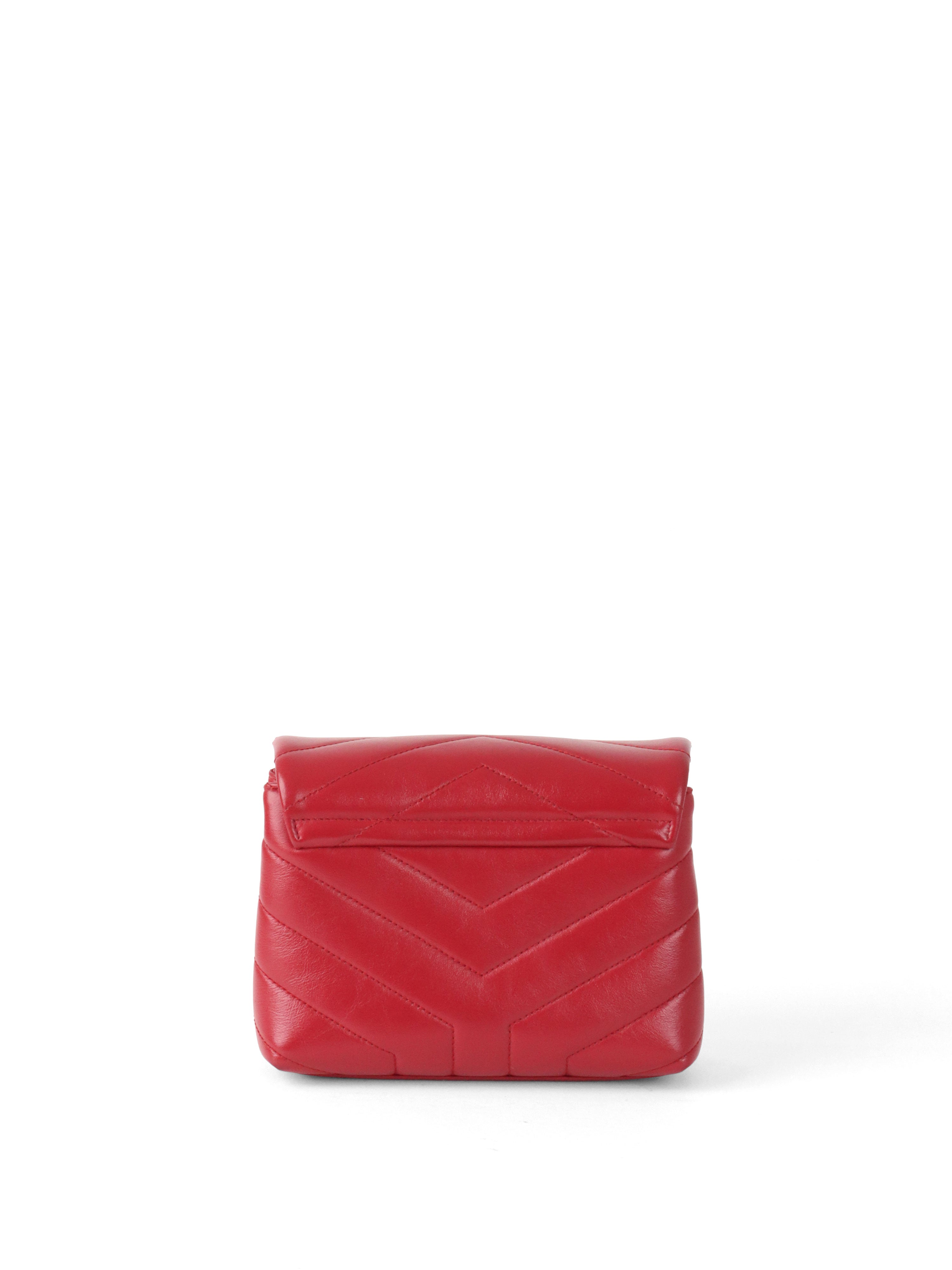 Saint Laurent Red Lou Lou Toy Bag