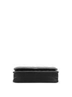 Chanel Black Lambskin Wallet on Chain SHW.