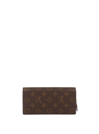 Louis Vuitton Monogram Bloom Flower Emilie Wallet.