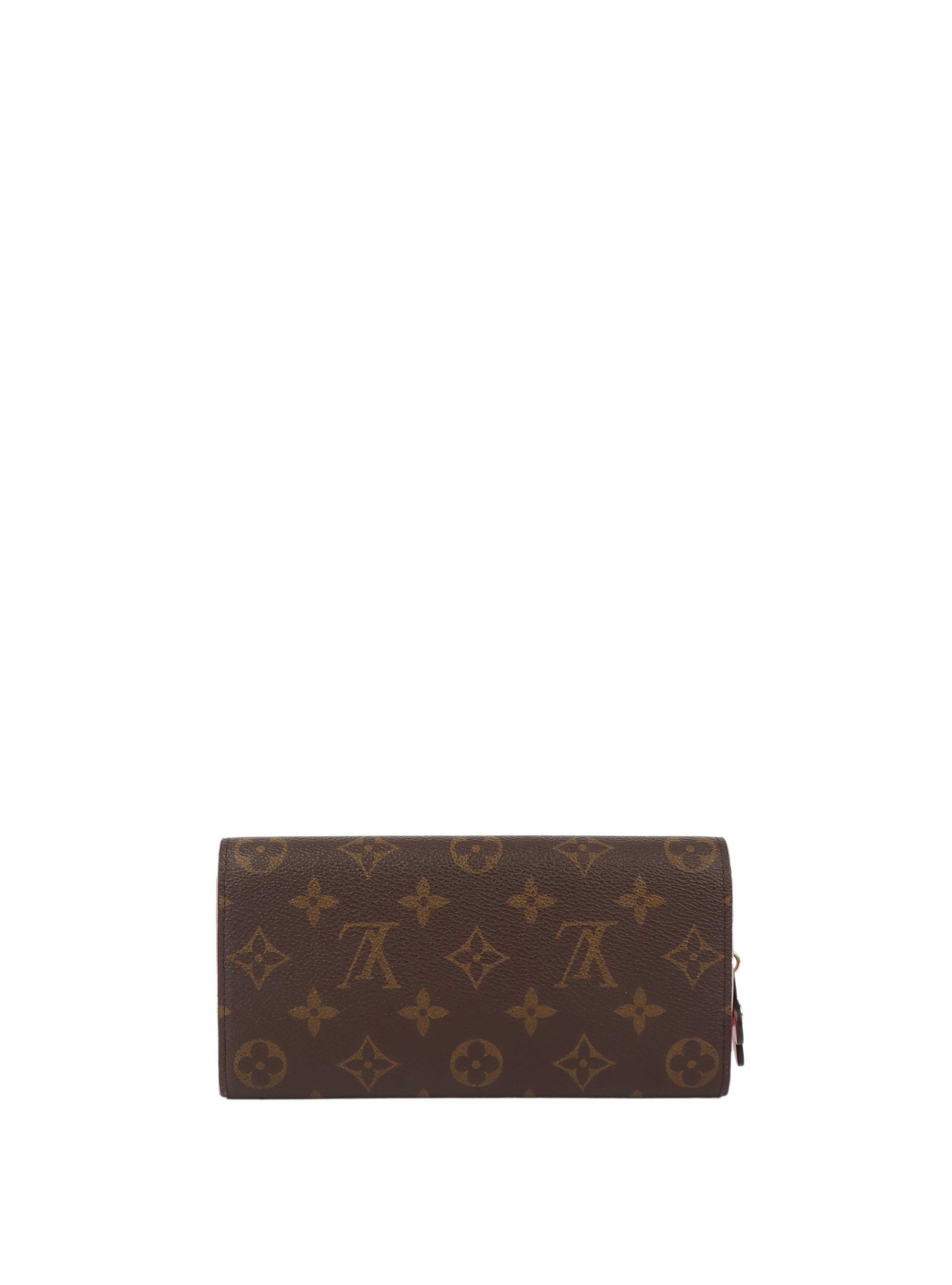 Louis Vuitton Monogram Bloom Flower Emilie Wallet.