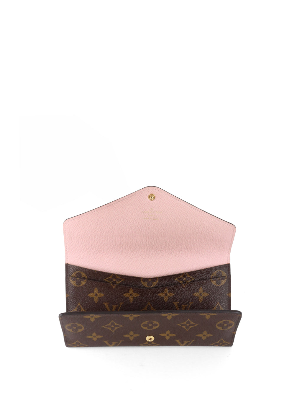 Louis Vuitton Monogram Rose Ballerine Josephine Wallet.